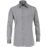CasaModa Langarmhemd Comfort Fit Grau 43