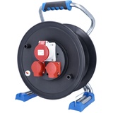 as - Schwabe CEE Kunststoff-Leertrommel Ø285mm für ca. 25m Kabel, IP44,
