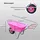 Trutzholm Schubkarre 250 kg 100 l Rosa/Pink