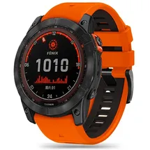 TECH-PROTECT IconBand Pro Armband Garmin Fenix ​​​​3 / 5X 3HR Plus 6X 7X – Orange / Schwarz