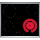 Neff T16SDF9R0 Elektrokochfeld, 60 cm Schwarz, mit Edelstahlrahmen