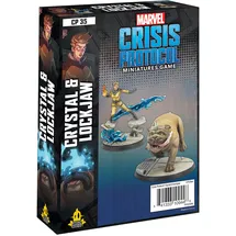 Atomic Mass Games - Marvel Crisis Protocol: Character Pack: Crystal and Lockjaw - Miniature Game CP35en