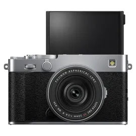 Fujifilm X-E5 silber + XF 23mm f2,8 R WR
