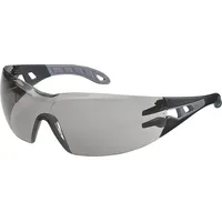 Uvex Bügelbrille pheos grau supravision excellence schwarz/grau - schwarz/grau