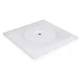 GLOBO Sapana 1 LED-Panel quadratisch Kunststoff weiß