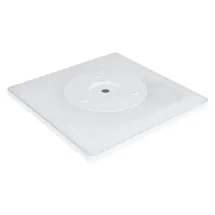 GLOBO Sapana 1 LED-Panel quadratisch Kunststoff weiß