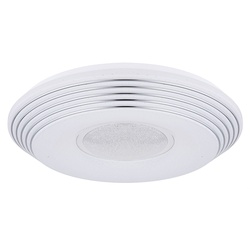 LED Decken Leuchte Sternen-Effekt dimmbar Fernbedienung CCT Tageslicht Kristall Lampe Wohn Zimmer Beleuchtung Globo 41293-40