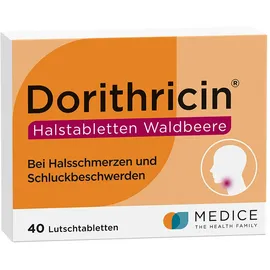 MEDICE Dorithricin Halstabletten Waldbeere