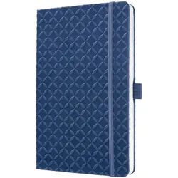Sigel JN101, Muster, Blau, A5, 174 Blätter, Liniertes Papier, Hardcover