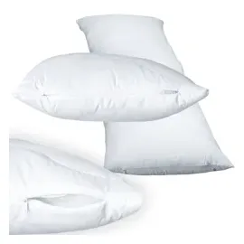 EXKLUSIV HEIMTEXTIL 1 x Füllkissen 40x80 cm + Jersey Kissenbezug 2er Set 40 x 80 cm Royalblau