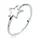Elli Ring Damen Stern in 925 Sterling Silber Sterne, silberfarben 58