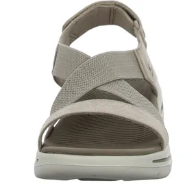 SKECHERS GO WALK ARCH FIT - TREASURED Beige Sandal Gr. 42