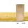 Tom Tailor Shine uni Kurzflorteppich 50 x 80 cm gold