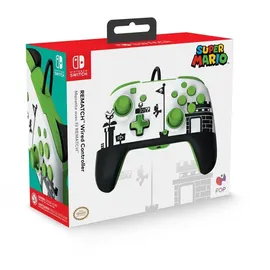 PDP Retro Mario Controller Grün Nintendo Switch