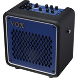 VOX - Mini Go 10 Iron Blue, Combo Verstärker für Gitarre und Stimme Serie "Transistor" Effekte, 10 W Leistung, Lautsprecher von 6,5 Zoll bis 16 Ohm, Farbe Iron Blue