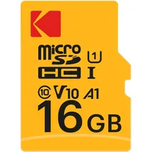 Kodak Premium microSD Speicherkarte 16 GB Class 10, inklusive SD Adapter
