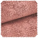 novely® Stoff AKTION! VENEZIA Premium Polsterstoff 3D-Prägung Großer Abverkauf, Schwer Entzündbar, Robust, Samtweich, Meterware, 1lfm rosa