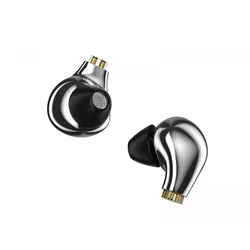 Blon BL03 IEM Kopfhörer mit 3.5mm Mikrofon - Silber