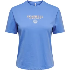 Only ONLDINA Kurzarmshirt Blau XL