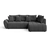 GRAINGOLD ECKSOFA Genoa Anthrazit