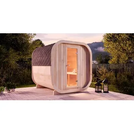 FinnTherm ScandiCube Comfort inkl. 9 kW Ofen + int. Steuerung