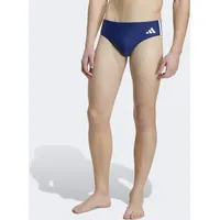 adidas 3-Streifen Badehose Blau/Weiß M