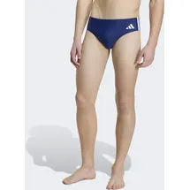 adidas 3-Streifen Badehose Blau/Weiß M