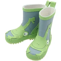 Maximo Gummistiefel Frosch, gruen | blau, 22