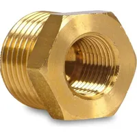 BEVO Manometerreduktion Messing 1/4'' x 1/8'' AG x IG