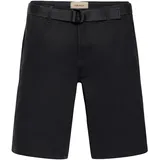 Blend Chinoshorts BLEND "Chinoshorts BHBelo", Herren, Gr. XL, N-Gr, schwarz, Obermaterial: 98% Baumwolle CO. 2% Elasthan EL., Hosen Chinoshorts