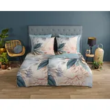 Muller Textil Diore Federn Blau 135 x 200 cm + 2 x 80 x 80 cm