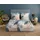 Muller Textil Diore Federn Blau 135 x 200 cm + 2 x 80 x 80 cm
