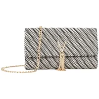 Valentino Divina Summer Umhängetasche Wolle Black/White