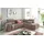 DOMO collection Ecksofa DOMO COLLECTION "BRANDON L-Form, auch in Leder", braun (cappucino), B:275cm H:80cm T:228cm, Sofas, Ecksofa, inklusive Kopfteilverstellung, wahlweise mit Sitztiefenverstellung