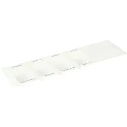 greenbox - Medikamenten-Dispenser aus Pflanzenfasern 6 x 22 x 1 cm, 4 Kammern, rPET-Schiebedeckel, 50 St.