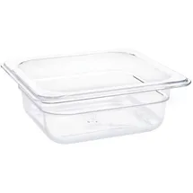 Vogue Clear Polycarbonate GN - 1/6 65mm