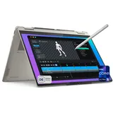 Lenovo Yoga 7 2-in-1 Laptop, Intel Core Ultra 5 226V, 16 GB LPDDR5 RAM, 2 TB PCIe SSD, 14" WUXGA OLED Multitouch Display, Yoga Stift (Seashell) Deutsches Tastatur-Layout, W11 Home, Seashell