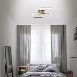 Brilo Frame 2x LED 11W braun-gold