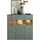Innostyle Highboard INA 125 x 125 x 45 cm Schilfgrün/Eiche
