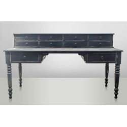 Casa Padrino Luxus Antik Stil Sekretär Schreibtisch - Massiv England Vintage Wood - Empire Jugendstil Barock Kolonial - Massivholz