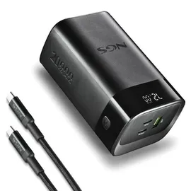 ngs TWIX 20 20000 mAh, 65 W, 74 Wh), Powerbank, Schwarz