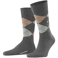 Burlington Edinburgh Wool Sock Grau Gr 40/46 Herren