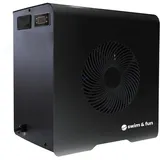 Swim & Fun - Pico-R: Die kompakte 4 kW Wärmepumpe für nordisches Klima - Maximales Volumen von 12.000 l, arbeitet bis –5 °C. Hochwertig, wirtschaftlich und zuverlässig mit Toshiba Kompressor