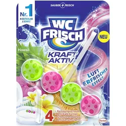 WC-Frisch KraftAktiv Duftspüler Urlaubsträume Hawaii 50g WC-Reiniger Badreiniger
