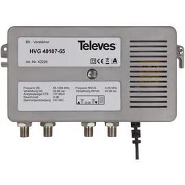 Televes BK-Verstärker Guß 40dB HVG40107-65