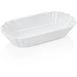 Was Pommesschale Porzellan Weiß 25 x 12,5 x 5 cm 6-tlg.