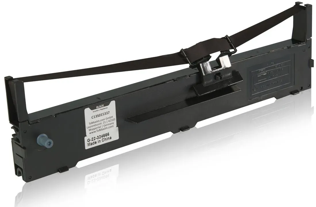 Kompatibel zu Epson C13S015337 Farbband, schwarz