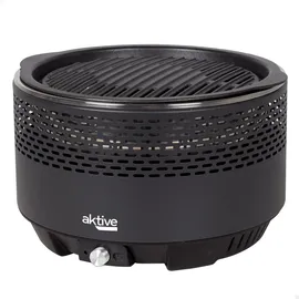 Aktive Rauchfreier Rundgrill schwarz