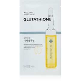 Missha Mascure Glutathione Aufhellende Tuchmaske 28 ml