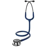 3M Littmann Classic III Stethoskop mit Gratis Gravur und Penlight (Marineblau/Mirror Edition)